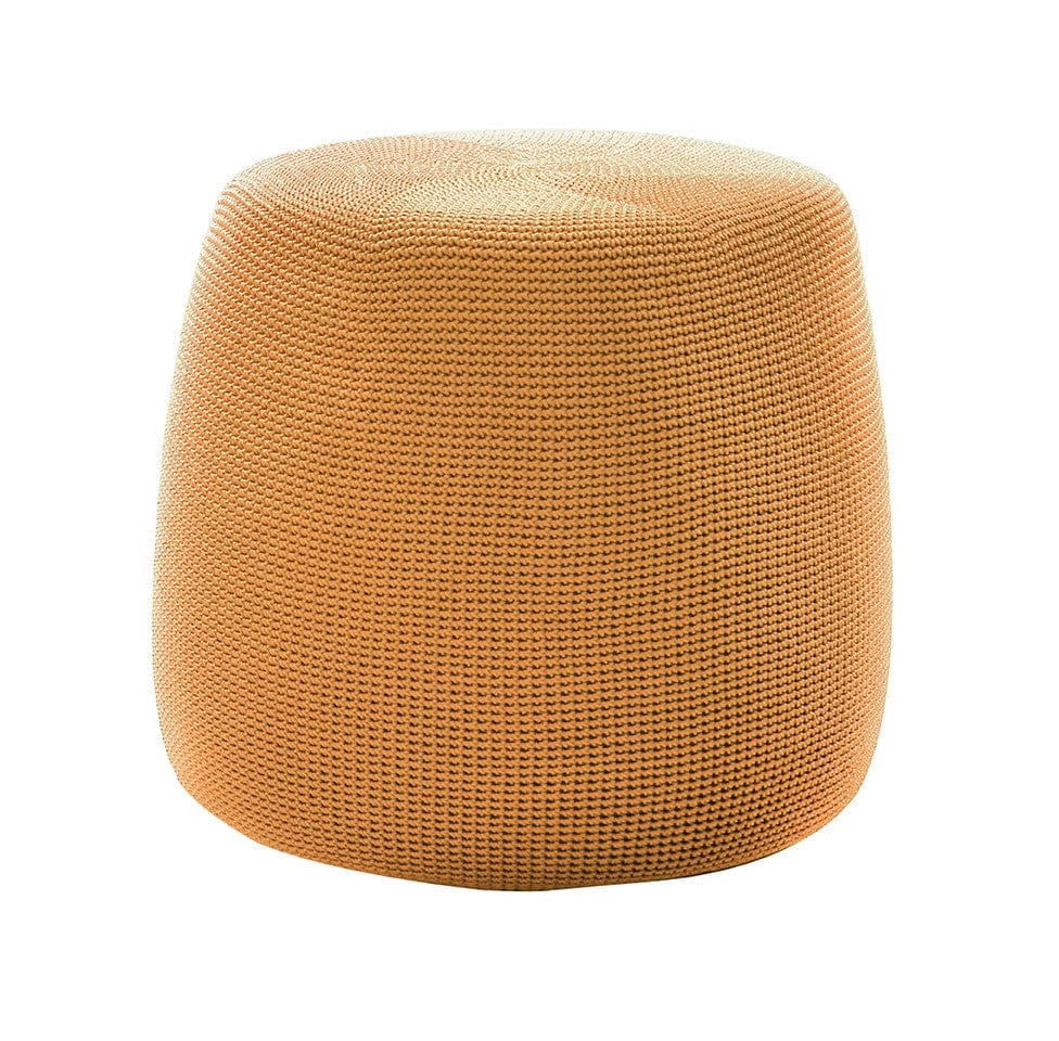 Lighthouse Casual Living Pouf Mustard IVY SMALL POUF