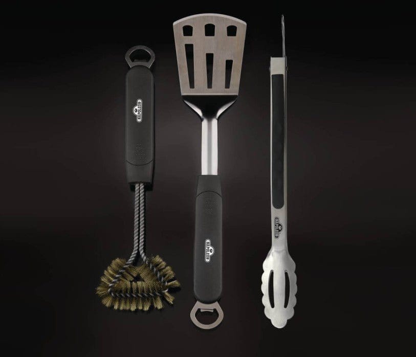 Napoleon Grills Grill Accessories 3 Piece Stainless Steel Grill Tool Kit for Napoleon Grills