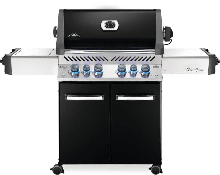 Napoleon Grills Grills Black / Propane Prestige® 500 RSIB  with Infrared Side and Rear Burners