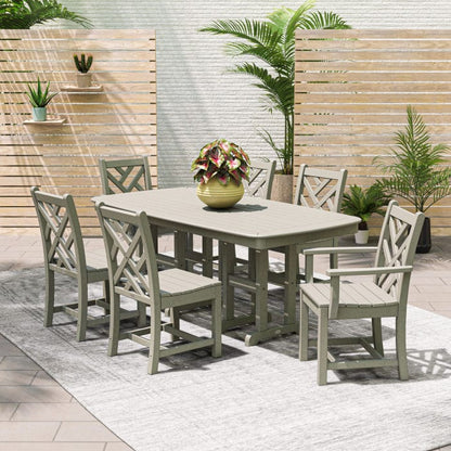 Polywood Polywood Dining Polywood Chippendale 7-Piece Dining Set