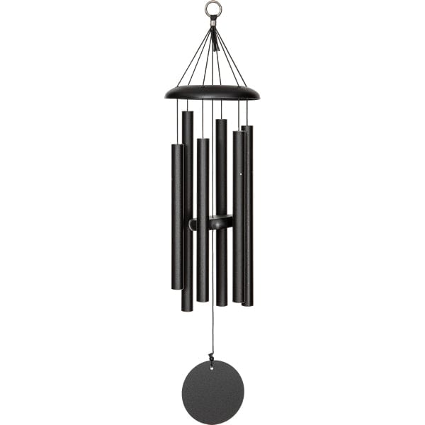 QMT/Weatherland Chimes Wind Chime 30&quot; / Black Corinthian Bells Wind Chime