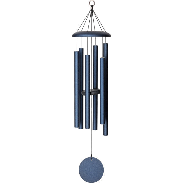 QMT/Weatherland Chimes Wind Chime 36&quot; / Midnight Blue Corinthian Bells Wind Chime