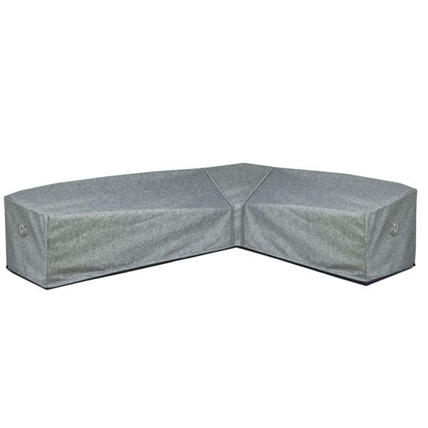 SHIELD OUTDOOR COVERS Sectional Covers Cover for Sectional Love Seat, Left End Sitting (Right Facing)
