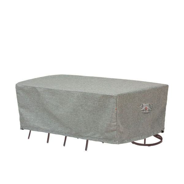 SHIELD OUTDOOR COVERS Table Cover Cover for Small Oval or Rectangle Table &amp; Chairs