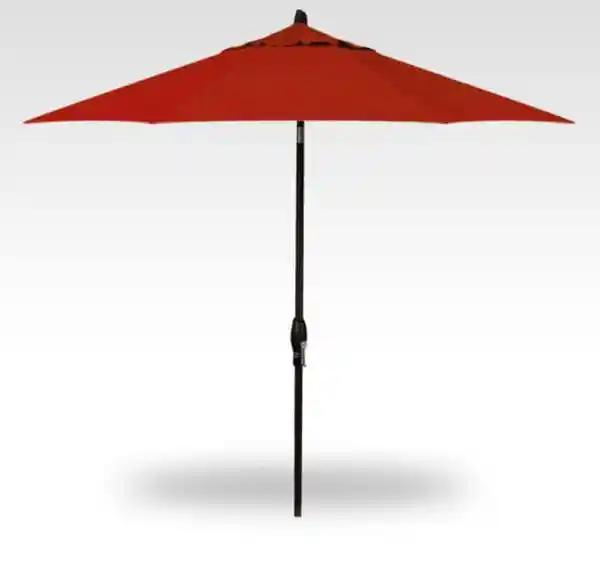 Treasure Garden Patio Umbrella Black / Red 11&