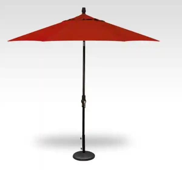 Treasure Garden Patio Umbrella Black / Red 9&